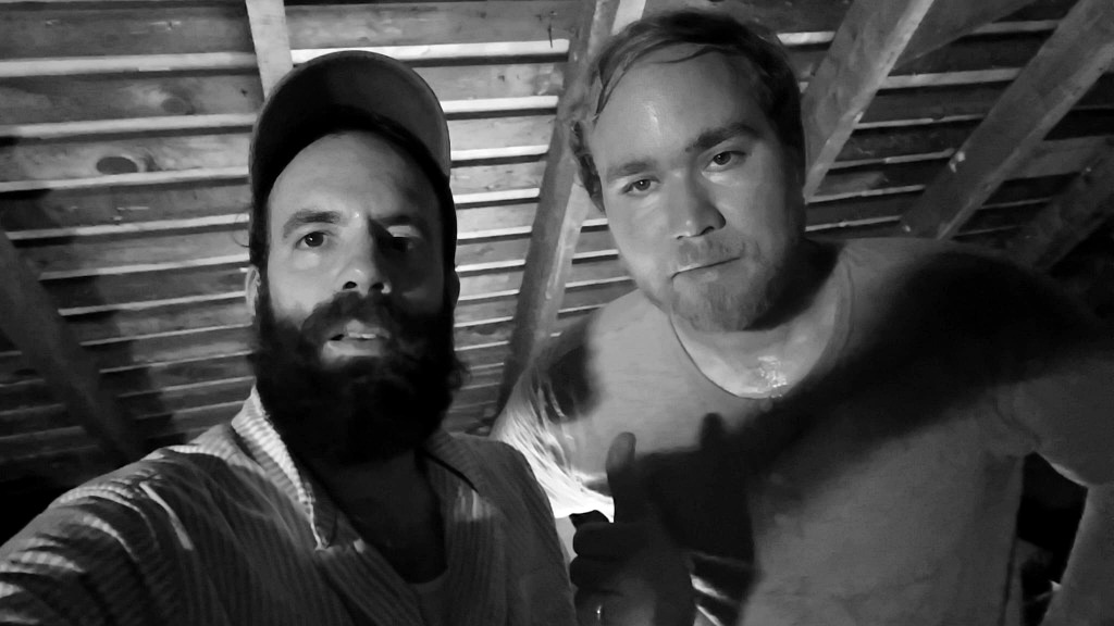 Behind the scenes: Attic rafter location setup